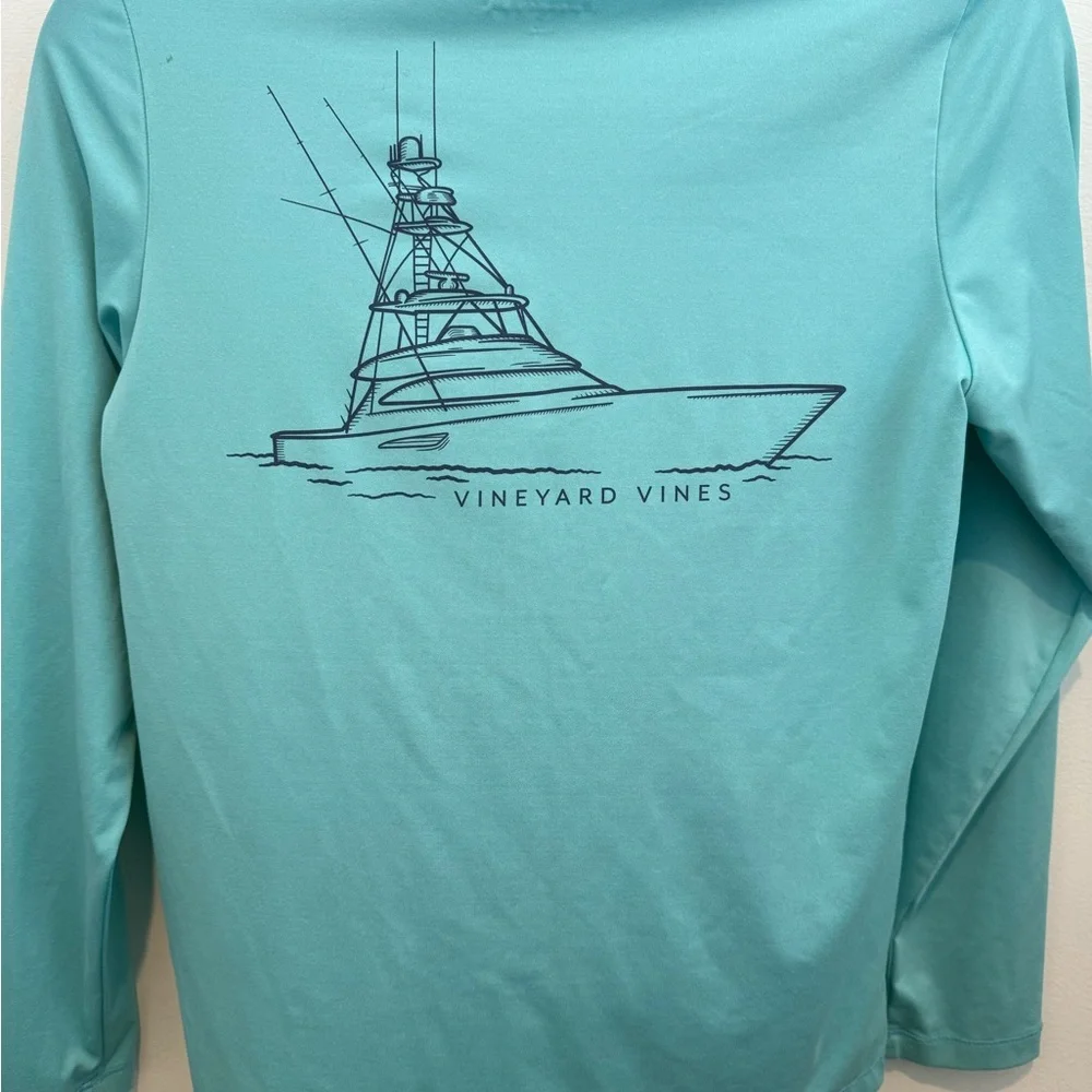 Vineyard Vines Aqua Performance Shirt - Picture 2 of 3